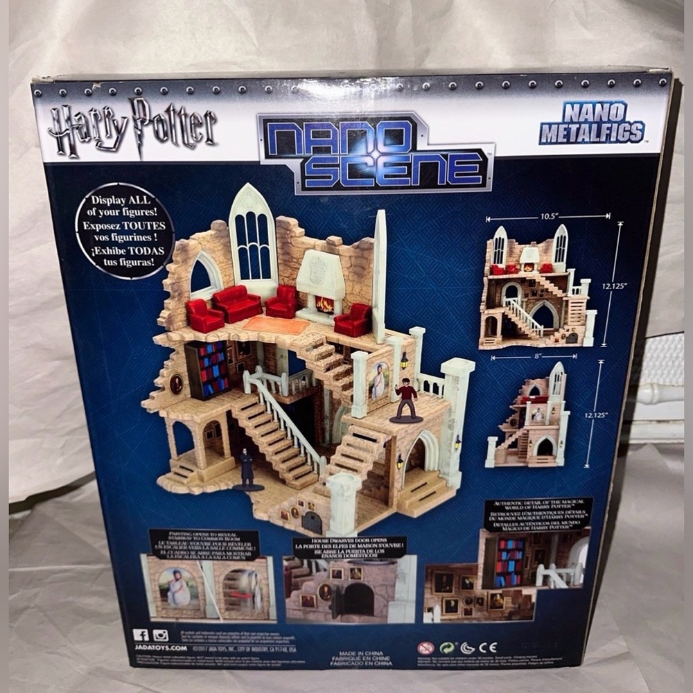 Harry Potter Nano Metalfigs Gryffindor Tower Playset 2017 & Extra Figures - Picture 7 of 7